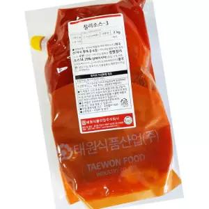 칠리소스 태원 2kg 대용량칠리소스