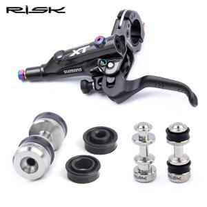 위험 티타늄 산악 자전거 브레이크 레버 피스톤 Shimano XT M8000 SLX M785 디스크 수리 부품