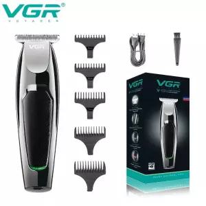 저소음이발기 바리깡 VGR 트리머 이발기 클리퍼 헤어 직업 헤어컷 머신 무선 커팅 전기 이발사 남자 V-030