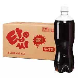 일화 탑씨 콜라 무라벨 1.5L x 12PET