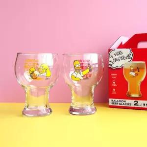 매일맥주마실꺼야 심슨 맥주잔 2P 세트