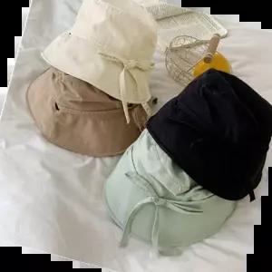 가을벙거지모자 (이거찜) 러블리 끈 벙거지모자/봄여름모자/버킷햇