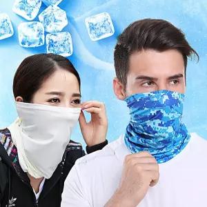 학교 쿨링 얼굴햇빛가리개 여름넥워머 운동마스크 멀티 넥쿨러 스카프 마스크 수앤서21