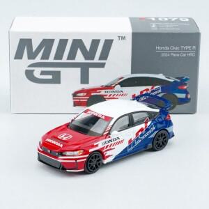 로렌지미니 GT 1:64  1079 혼다 시빅 타입 R 2024 페이스 카 HRC 람보르기니 콘타쉬 합금 다이캐스트 자동