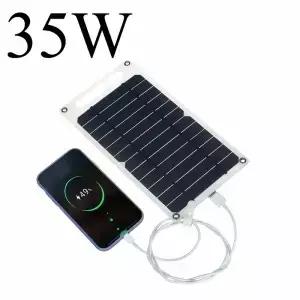 5V USB 태양 패널 휴대 전화 소형 장치에 대 한 방수 야외 하이킹 캠핑 태양열 충전기