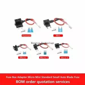 12V-24V 자동차 퓨즈 홀더 추가 회로 어댑터 마이크로 미니 스탠다드 소형 ATM APM 블레이드 10A 포함