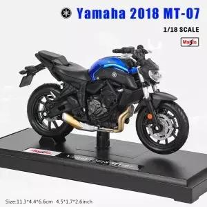 Maisto 1 18 YAMAHA MT-07 Ducati Kawasaki KTM Suzuki BMW 다중 모델 Ultra Limited 합금 오토바이 장난감