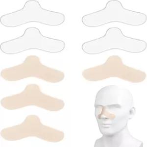 CPAP 노즈 패드 8팩 마스크용 범용 비강 젤 다듬을 수 있습니다 실리콘 라이너는 마크와 압력을 줄여줍니다