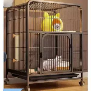 고양이 케이지 애완동물 사육장 스틸 펜스 토끼 하우스 놀이터 철제 대형 펫 사육케이지