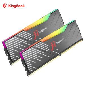 킹뱅크 RGB DDR5 RAM 메모리 64GB(2x32GB) 32GB(2x16GB) 6400MHz 게이밍 컴퓨터 메모리 XMP 3.0 AMD EXPO 호환