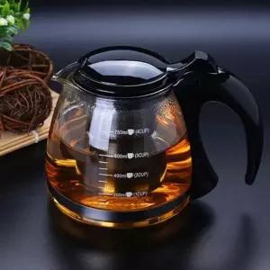 안전 손잡이 티포트 찻주전자 유리포트 차주전자 내열유리 750ml