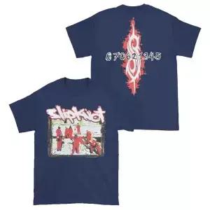 포트레이트 SLIPKNOT 다크 헤비 메탈 록 펑크 밴드 티셔츠 00 코튼 그래픽 티 남성 여성 여름 스트리트웨어