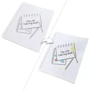 수업 JL매직 놀이책 교육완구 미술놀이 창의력놀이 선물 그림마술 마술책 색칠공부 마이 라이프컬러링북
