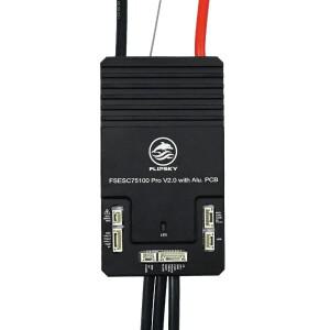플립스카이 75100 프로 V2.0 알루미늄 PCB 기반 VESC 전동 스케이트보드/전동 스쿠터/전기 자전거 속도 컨