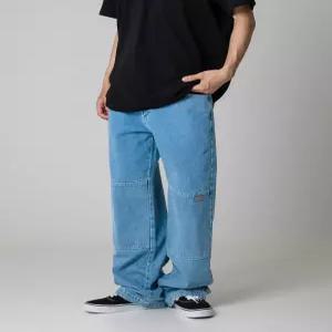 디키즈 더블니 85283 루즈핏 데님팬츠 Light Denim 943038