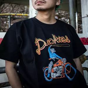 디키즈 X Hirotton 바이크 티셔츠 Black 603781