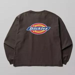 디키즈 백 트리 로고 롱슬리브 Brown 7262371
