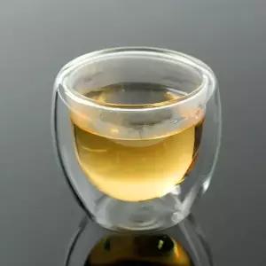 ( )내열 이중유리 찻잔 2p 80ml 미니투명잔