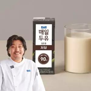 매일유업 매일두유 검은콩 저당두유 1박스 190ml X 24팩)