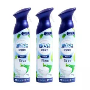 페브리즈 화장실용 공기탈취제 에어 프레시가든 165g, 3개