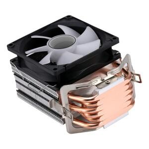 CPU 쿨러 팬 2/4/6 히트파이프 4핀/PWM 인텔 호환 i3 i5 i7 115x 1700 1851 LGA2011 X99 E5 AM5 AM4 호환