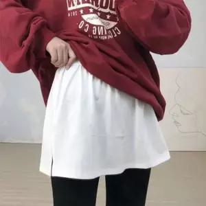 셀럽하우스 레이어드 속바지 치마바지 슬림핏 꾸안꾸 데일리룩