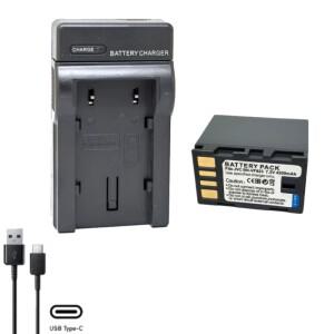 BN-VF823 7.2V 4200mAh 카메라 배터리+충전기 (JVC MG130 호환)