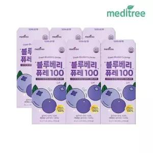 메디트리 미국산 블루베리 퓨레 스틱 100 6박스