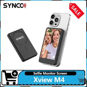 Synco XView M4 3.97인치 무선 블루투스 컨트롤 셀카 모니터 스크린 (폰 브이로그용)