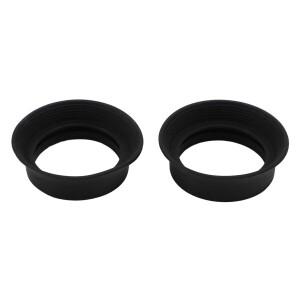 스코프 접안렌즈 아이컵, 28-32mm 현미경 단안 쌍안 접이식 소프트 고무 아이피스 커버, 2 개, 신제품