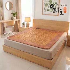 일월 전기매트 개화몽 황토보료 분리난방 장판 전기요 더블
