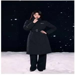 [국내백화점] 아이더 여성캐시미어윈드스토퍼코트 롱 구스 다운 자켓 패딩 겨울 한파 방한 헤비아우터 프리