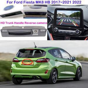 포드 피에스타 MK8 HB 2017 2020 SYNC3 / SYNC2.5 HD 다이나믹 궤적 트렁크 핸들 주차 후방 카메라