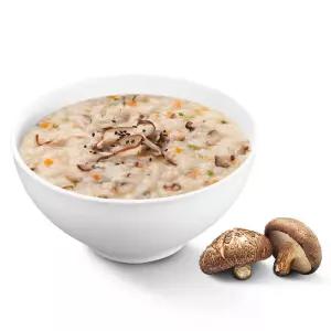 DalimFood 향긋한 풍미와 쫄깃한식감 표고버섯죽 500g x 10팩/버섯죽 캠핑 등산 운동전후 야식 간식 즉석죽