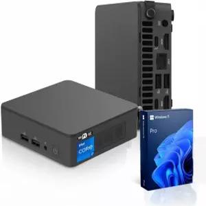ASUS NUC 13 프로 미니 데스크톱 인텔 12코어 i7-1360P 16GB RAM SSD Wi-Fi 6E 4-디스플레이 4K 지원