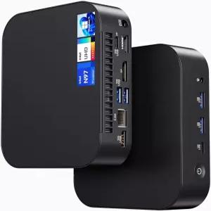 인텔 NUC 14 ASUS NUC14MNK 에센셜 미니 PC N97 CPU 16GB RAM SSD Win 11 Pro Wi-Fi 6E BT 5.3 교육용