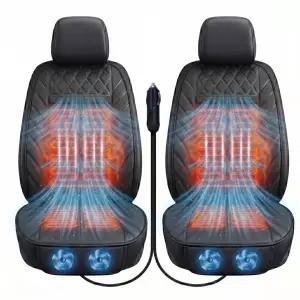 12V 냉각 통풍 시트 여름용 자동차 시트 커버 자동차 쿠션 열선 내장 유니버셜 커버 자동차 및 SUV용