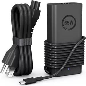 65W USB-C Dell 노트북 충전기 XPS 13 및 Latitude 3340 3440 3540 3550 5420 5430 5520 5320 5340 5440