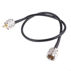 U4LC PL259 UHF 수커넥터 남성 동축 확장 케이블 저장소 50 옴 CB 라디오 용 점퍼 안테나 분석기 SWR미터