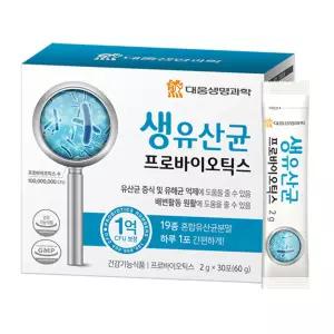 대웅생명과학 프로바이오틱스 가루 분말 생유산균 온가족 장 건강 영양제 30포 1달분