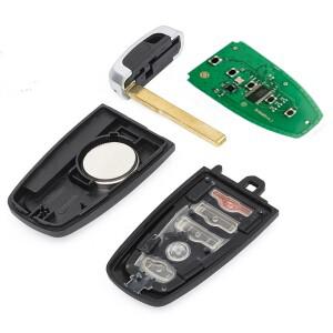KEYECU 902MHz ID49 칩 M3N-A3C054339 Ford Edge Mustang Lincoln Navigator Nautilus 2022-2024 용 스마트