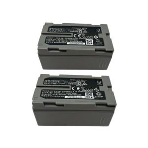 상단 GM-52 OS/ES FX101 토탈 스테이션 측량 배터리 리튬 이온 7.2V 5986mAh 장비 용 2PCS BDC72