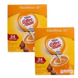 커피메이트 크리머 헤이즐넛 K-컵 24개입 2개 Coffee Mate