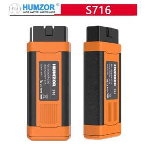 Humzor S716 OBD2 스캐너 17+ 리셋 서비스 차량 진단 도구 ABS DPF SAS TPMS 오일 리셋 서비스 코드 읽기
