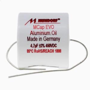 1pcs Original Mundorf Mcap EVO 오일 알루미늄. 오일 3% 450VDC 오일 침지 커플 링 주파수 분할 커패시터