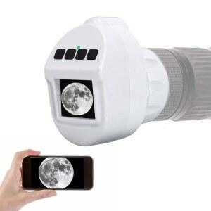 망원경 접안렌즈 카메라 - 34-46MM 단안경 배터리, 스트리밍, 실시간 WI-FI 현미경, 적외선 시야, 시청을 사진 디스플레이, 라이브 위한 및 녹화, 6시간 1.6인치 무료 /비디오 야간