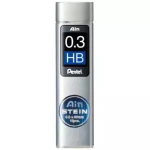 샤프심 펜텔 아인슈다인 샤프심 C273 HB 15본 0 3mm 10개입