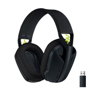 G 435 라이트스피드 & 블루투스 무선 블랙 헤드폰, PS4, 애트모스, 모바일 돌비 PS5, 게이밍 2, - 스위치 헤드셋 배터리, 오버이어 /스위치 내장 마이크, 경량 닌텐도 PC, 18시간