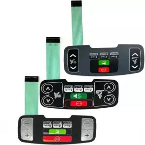 라이프 피트니스용 SYHALOO 1PC 95TEA 95T AST S3 러닝머신 버튼 패널 키패드 멤브레인 스위치