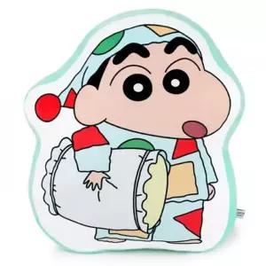 짱구 라인프린트 쿠션 인형쿠션